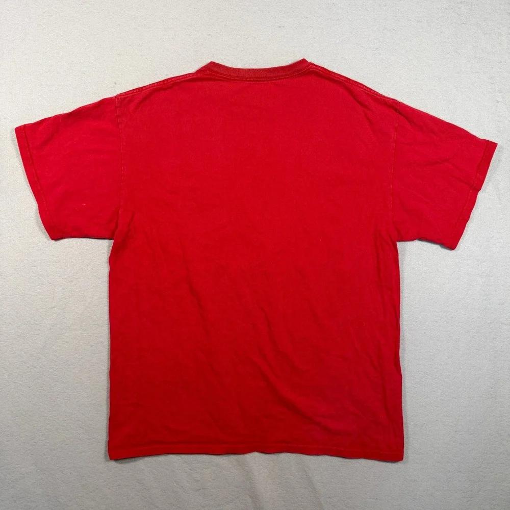 JanSport Wisconsin Madison T Shirt Red Bucky Badger Graphic Tee Men Size M / L